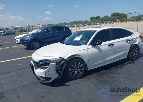 2022 Honda Civic Ex из США, поврежденный, VIN JHMFE1F76NX010051